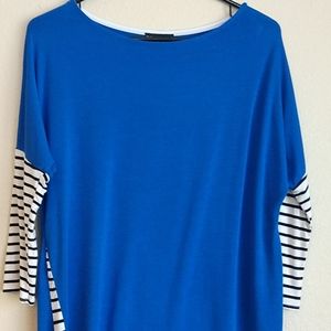 Striped Sleeve Top